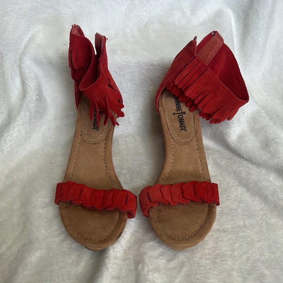 Burnt orange wedges - Picture 2 of 5